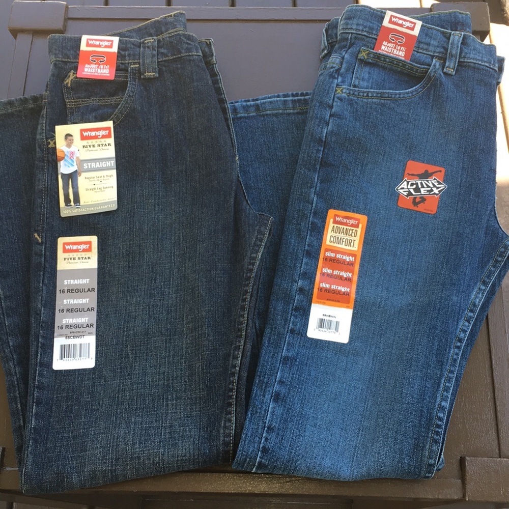 New Wrangler Kid boy jeans